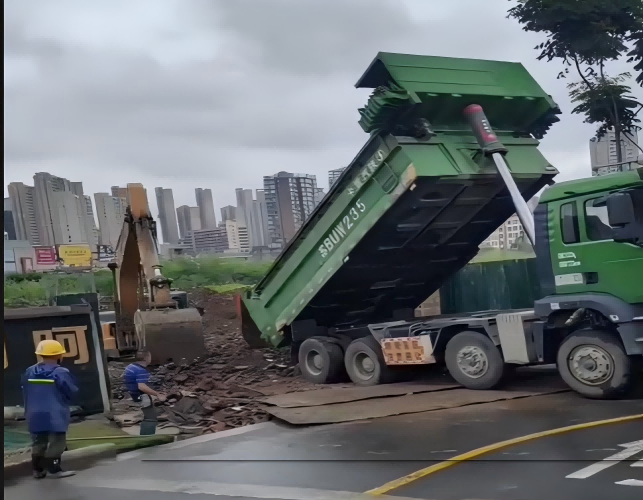开发项目建筑垃圾回填